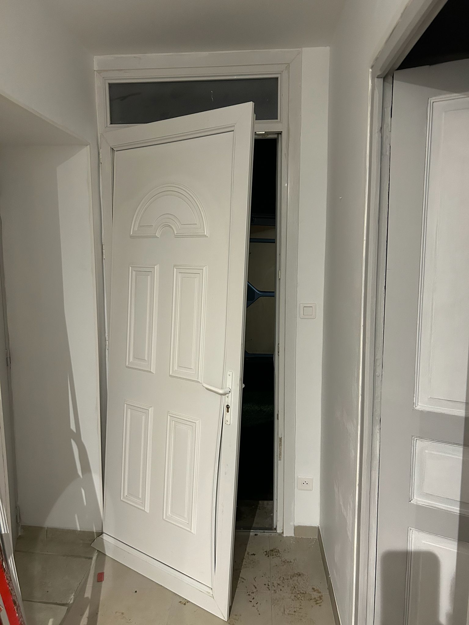 Effraction porte PVC — mise en sécurité — photo 2